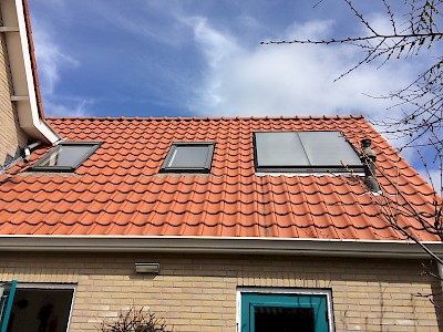 De zonneboiler, foto Willemijn Steentjes